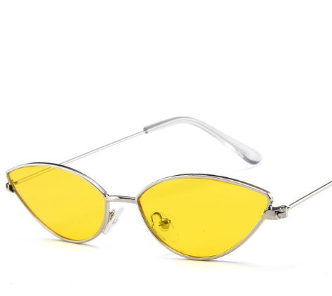 New Cute Sexy Sunglases Retro Cat Eye Sunglasses Women Metal Triangle Vintage Cateye Sun Glasses Female New Cute Sexy Sunglases Retro Cat Eye Sunglasses Women Metal Triangle Vintage Cateye Sun Glasses Female