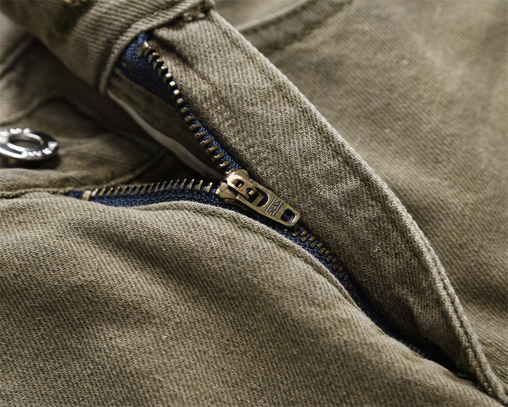 Waste Soil Washed And Worn Jeans For Men Waste Soil Washed And Worn Jeans For Men