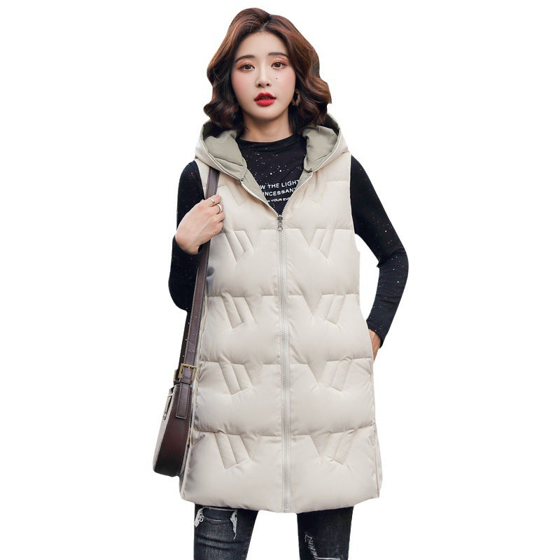 Women's Double-sided Hooded Down Jacket Coat Women's Double-sided Hooded Down Jacket Coat