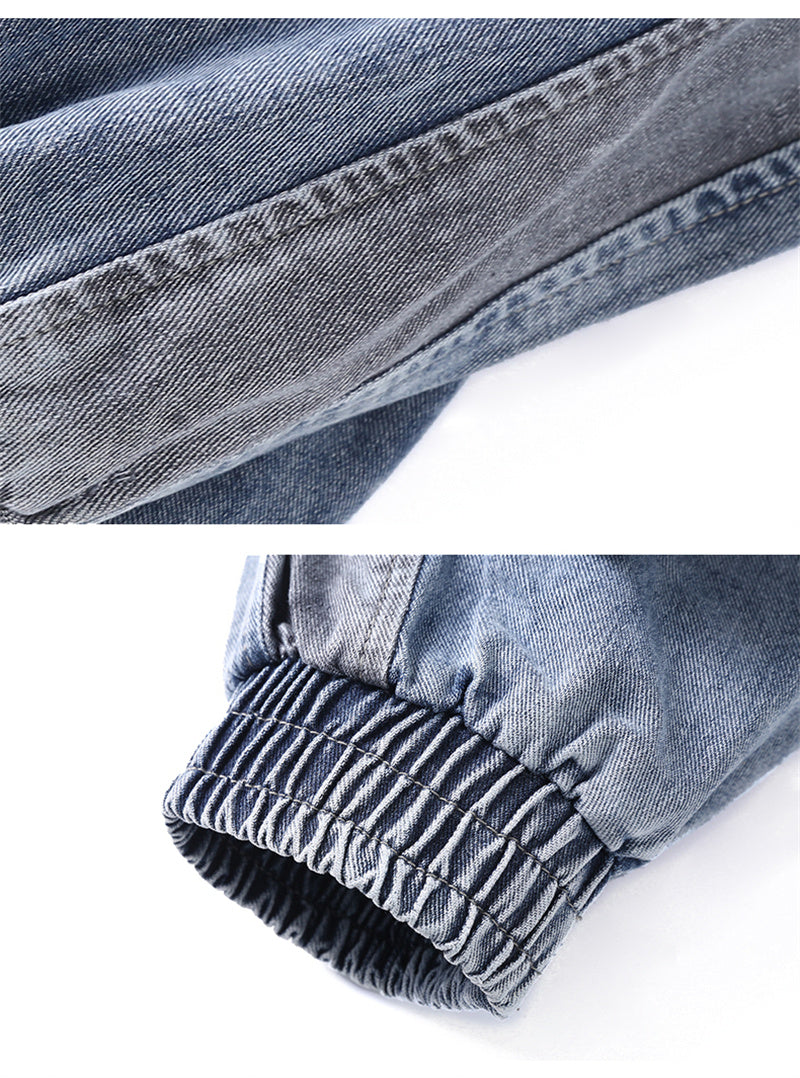 Workwear Jeans Men Fall Loose Hip-hop Workwear Jeans Men Fall Loose Hip-hop