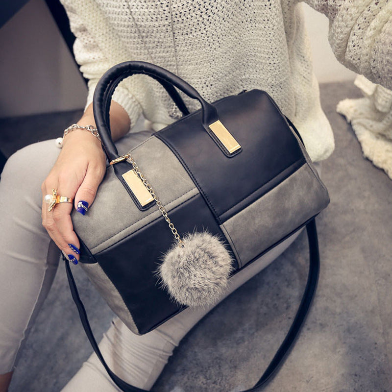 Stitching Ladies Handbag Stitching Ladies Handbag