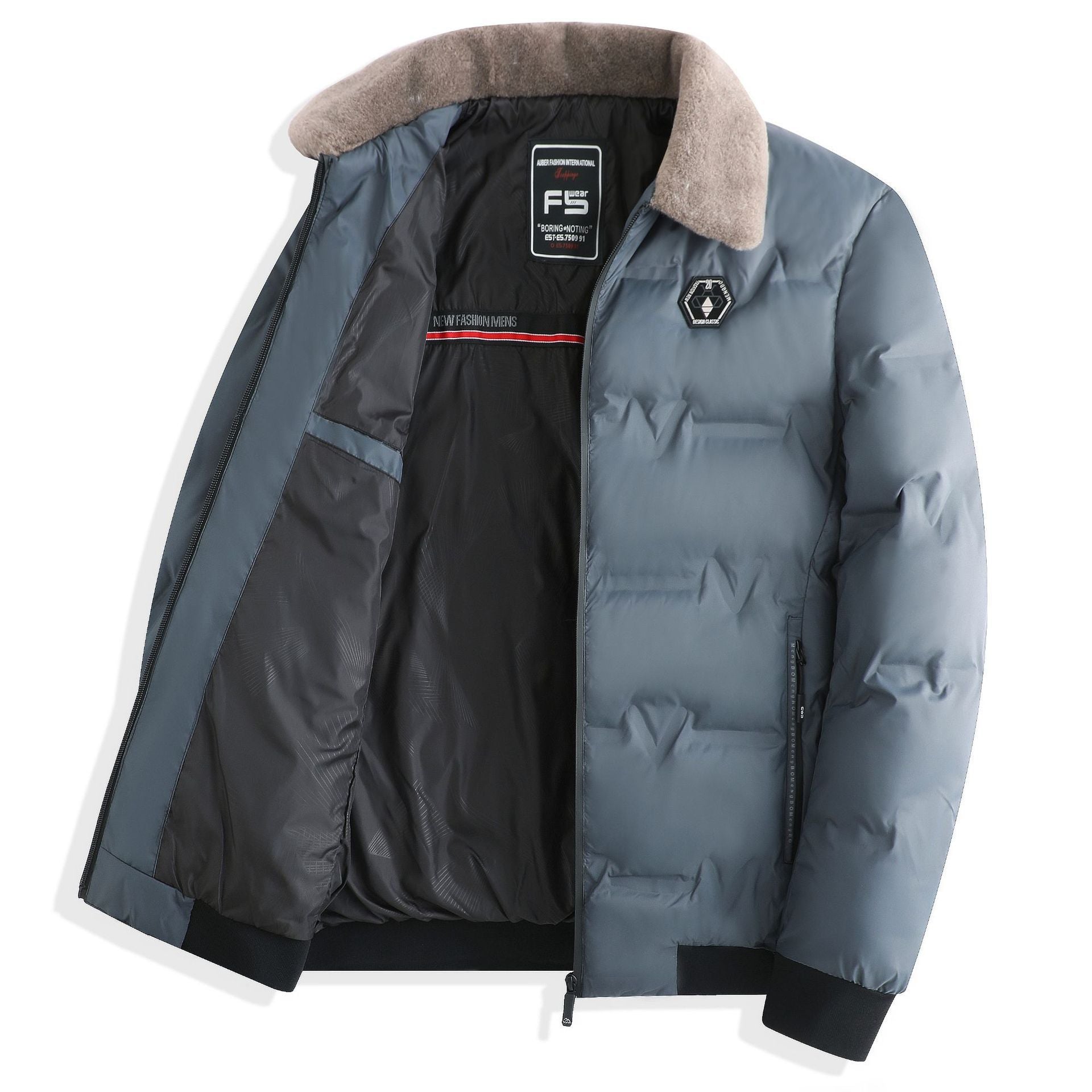 Winter Men's Warm Down Coat Winter Men's Warm Down Coat