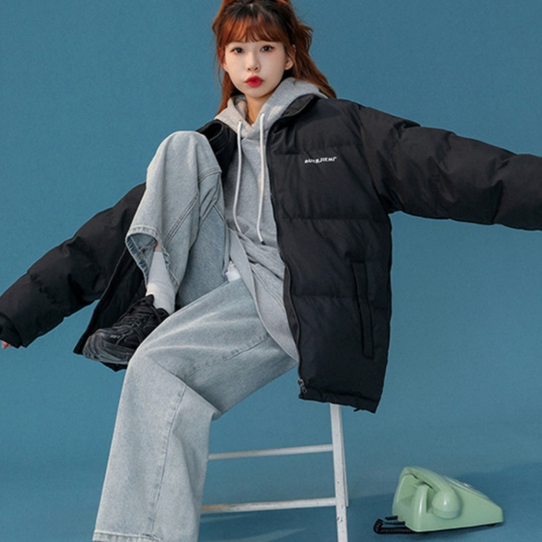 Cotton Coat Jacket Men And Women Loose Cotton Coat Jacket Men And Women Loose