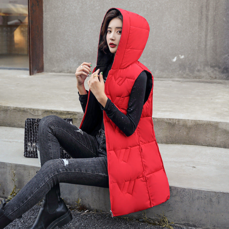 Women's Double-sided Hooded Down Jacket Coat Women's Double-sided Hooded Down Jacket Coat