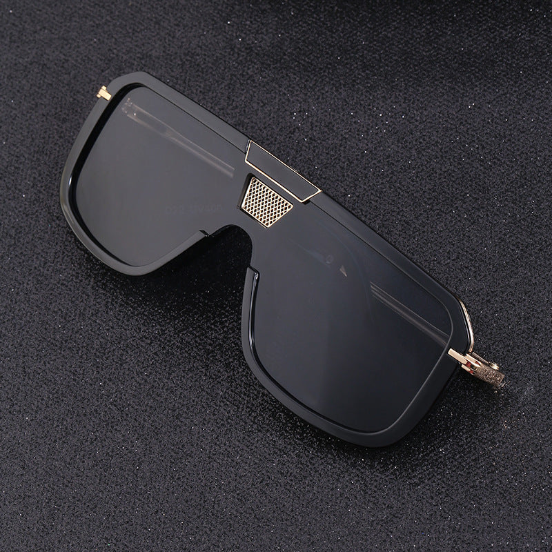 Retro Square Sun Men's European And American Large Frame Sunglasses Women Retro Square Sun Men's European And American Large Frame Sunglasses Women