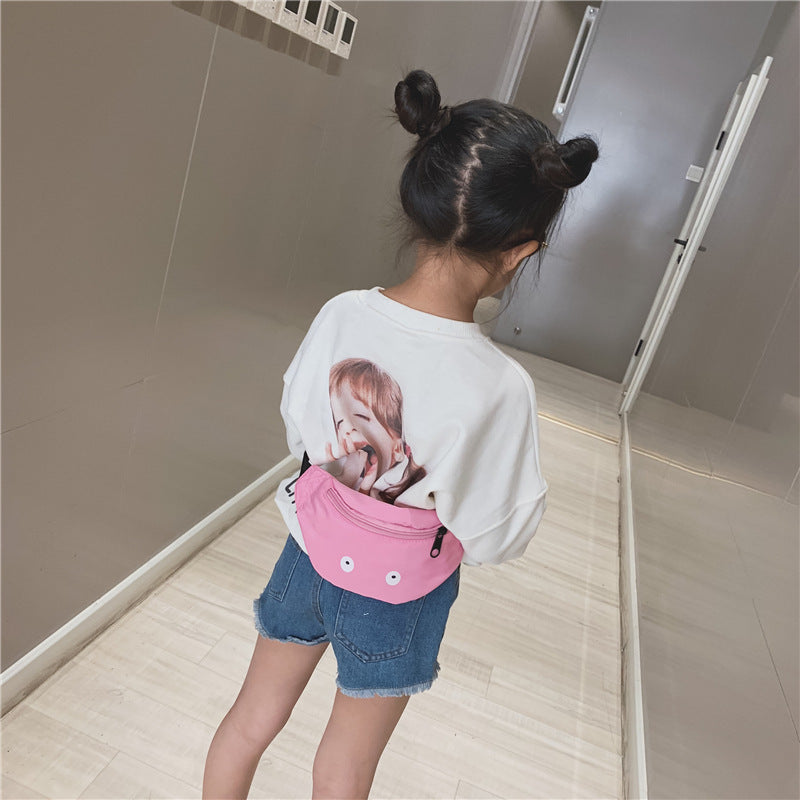 Children's Single-shoulder Waist Bag Funny Pattern Children's Single-shoulder Waist Bag Funny Pattern
