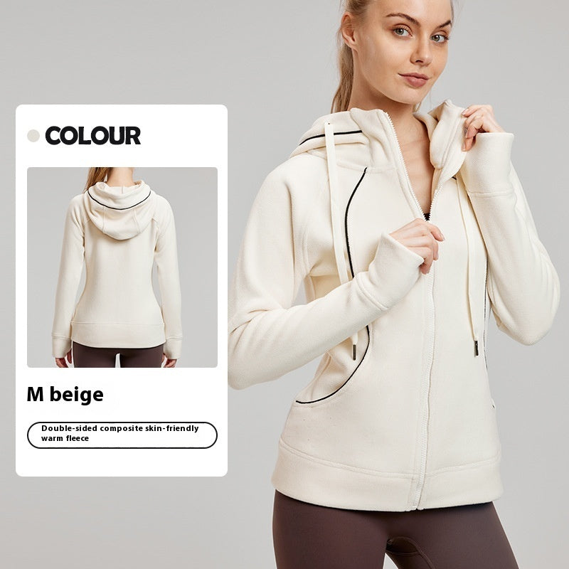 Long Sleeve Yoga Sports Jacket For Women Long Sleeve Yoga Sports Jacket For Women