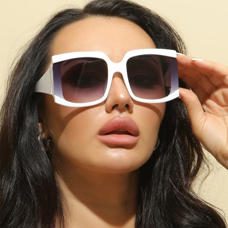 Square Large Frame Sunglasses Fashion Trend Sunglasses Square Large Frame Sunglasses Fashion Trend Sunglasses