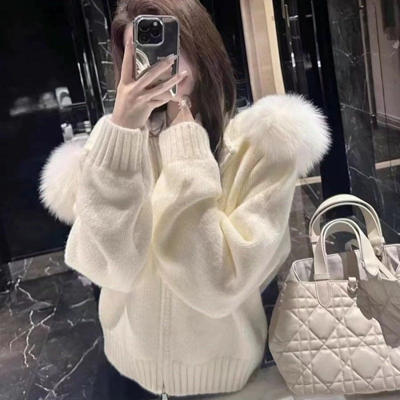 Temperament Small Size Knitwear Top Temperament Small Size Knitwear Top