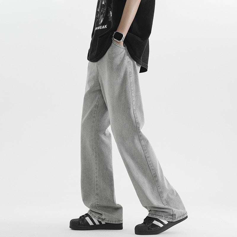 Fashion Wash Gray Skinny Jeans For Men Fashion Wash Gray Skinny Jeans For Men