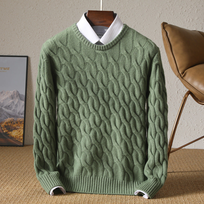 Round Neck Sweater Casual Bottoming Men's Shirt Round Neck Sweater Casual Bottoming Men's Shirt