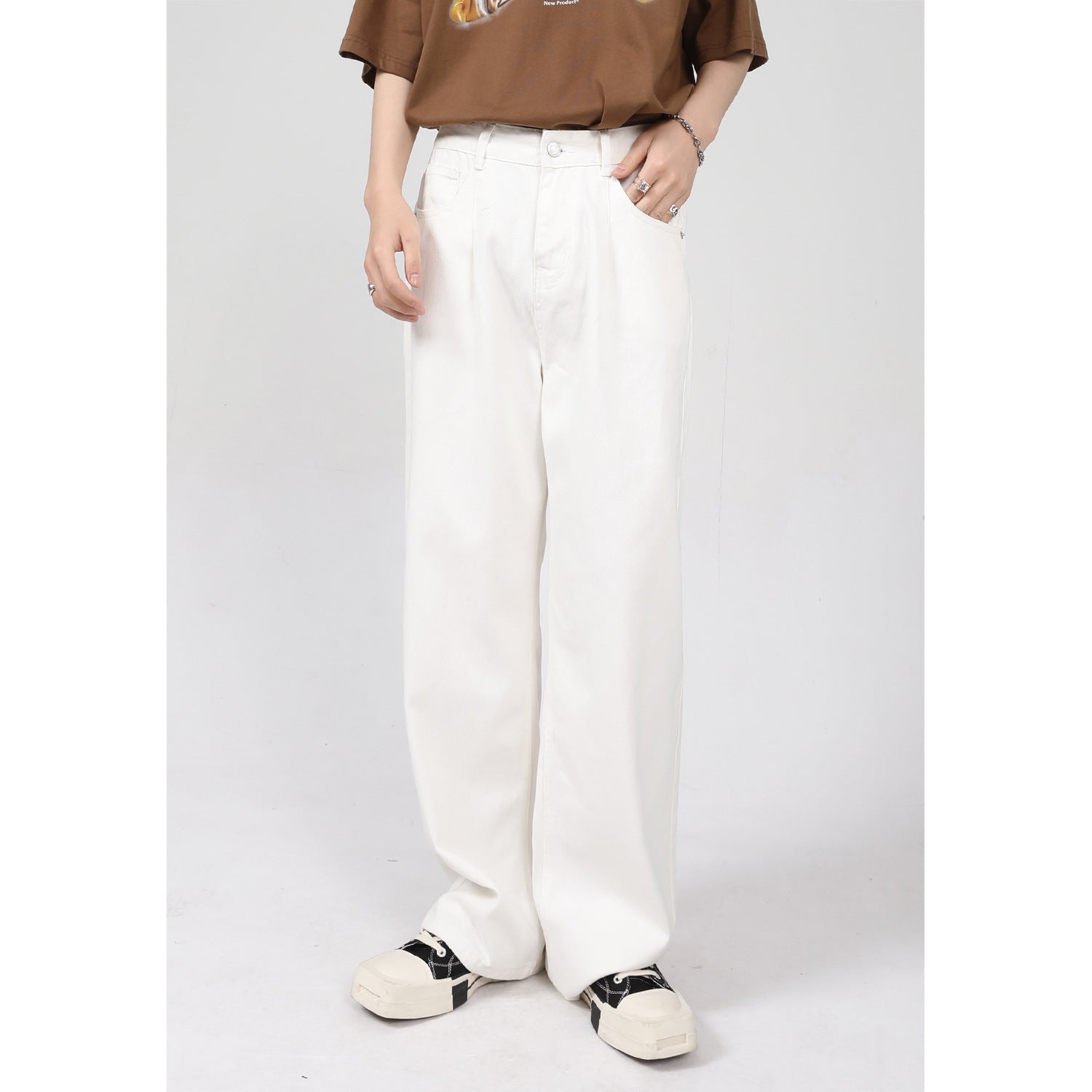 Basic Style Straight Casual Jeans For Men Basic Style Straight Casual Jeans For Men