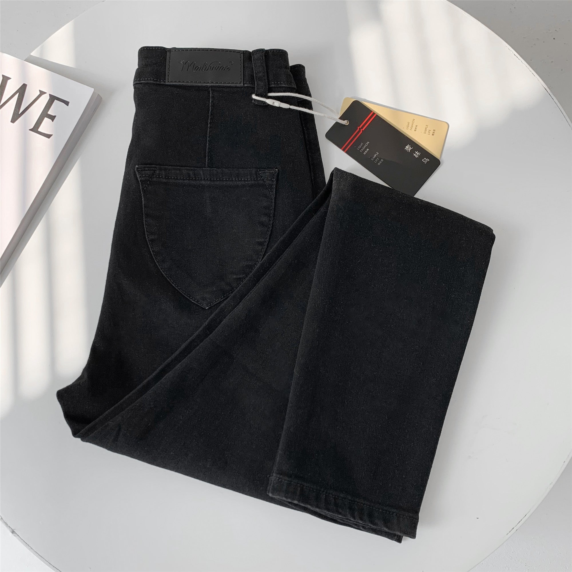 Stretch Jeans Women's High Waist Tight-fitting  Pants Stretch Jeans Women's High Waist Tight-fitting  Pants