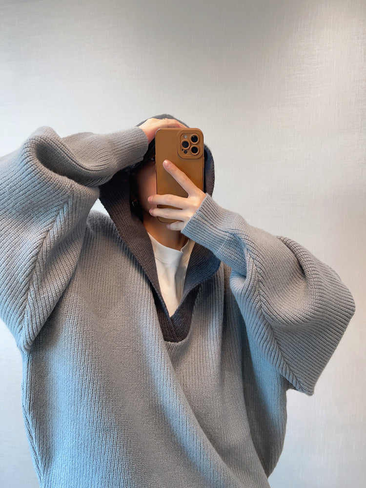Hooded Sweater Knitted Coat For Men Hooded Sweater Knitted Coat For Men