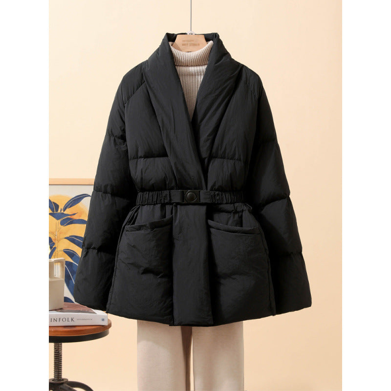 Belt Waist-tight Loose Cool Coat Belt Waist-tight Loose Cool Coat