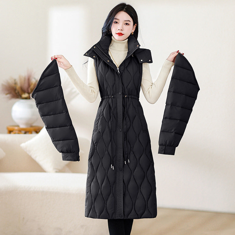 Thickened Cinched Western Style Slim Fit Coat Thickened Cinched Western Style Slim Fit Coat
