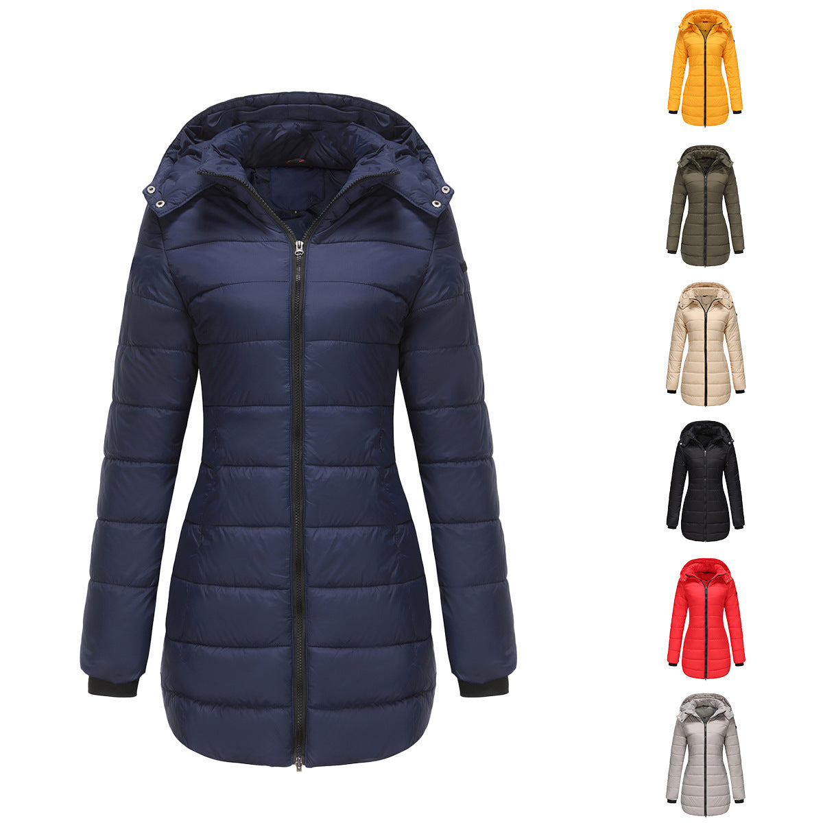 Waterproof Long-sleeved Cotton-padded Jacket Waterproof Long-sleeved Cotton-padded Jacket