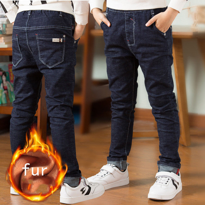 Boys plus fleece jeans Boys plus fleece jeans