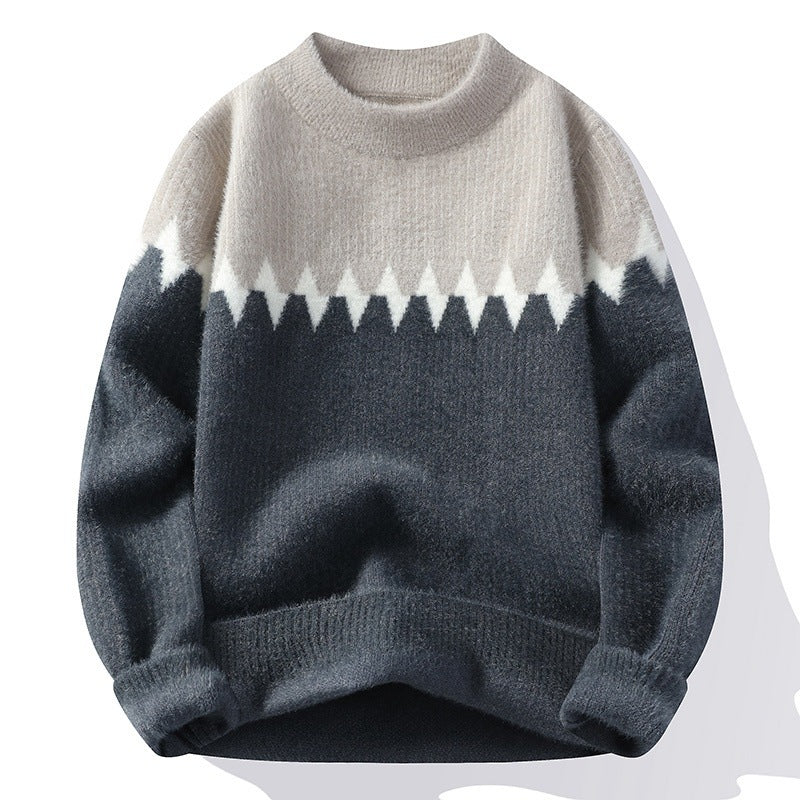 New Autumn And Winter Round Neck Men's Knitwear New Autumn And Winter Round Neck Men's Knitwear