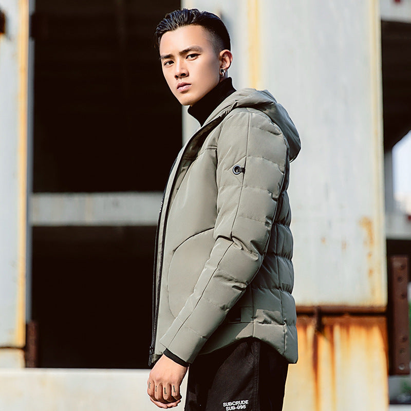 Men's casual cotton padded jacket Men's casual cotton padded jacket