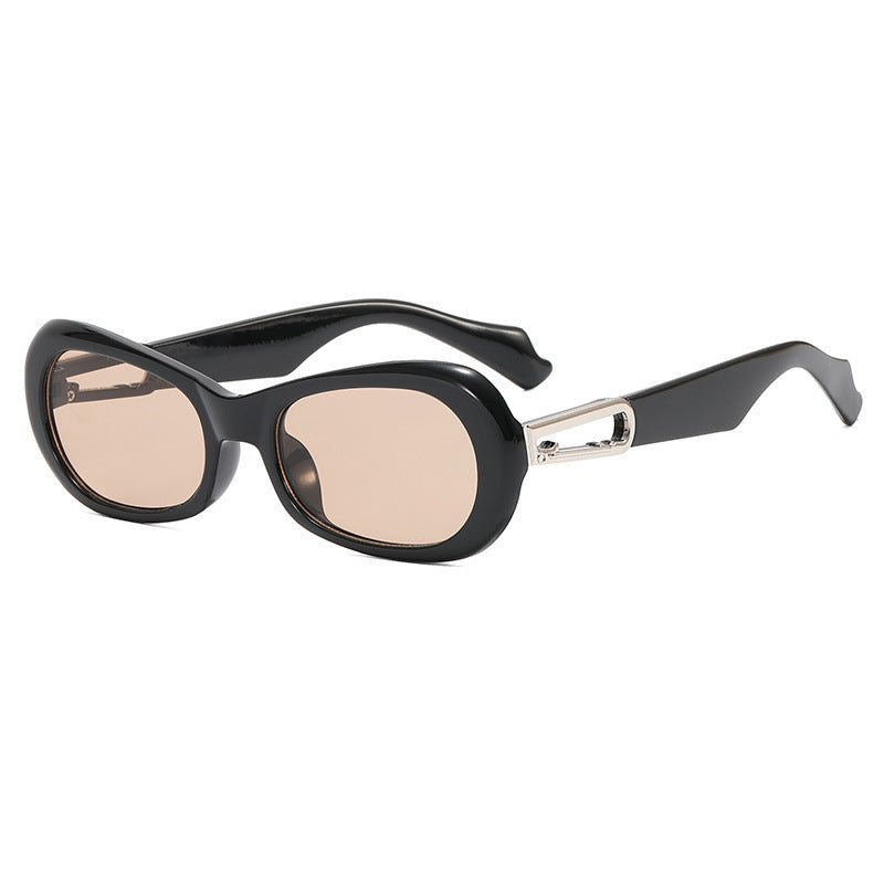 Fashion Oval Retro Sunglasses Trend Men And Women Fashion Oval Retro Sunglasses Trend Men And Women