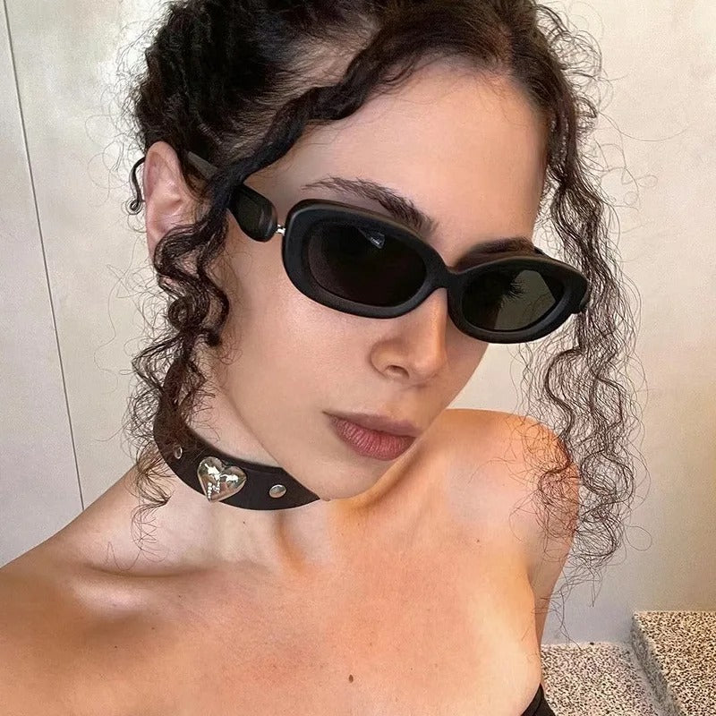Trendy Sunglasses Oval Small Frame Men And Women Fashion Personalized Trendy Sunglasses Oval Small Frame Men And Women Fashion Personalized