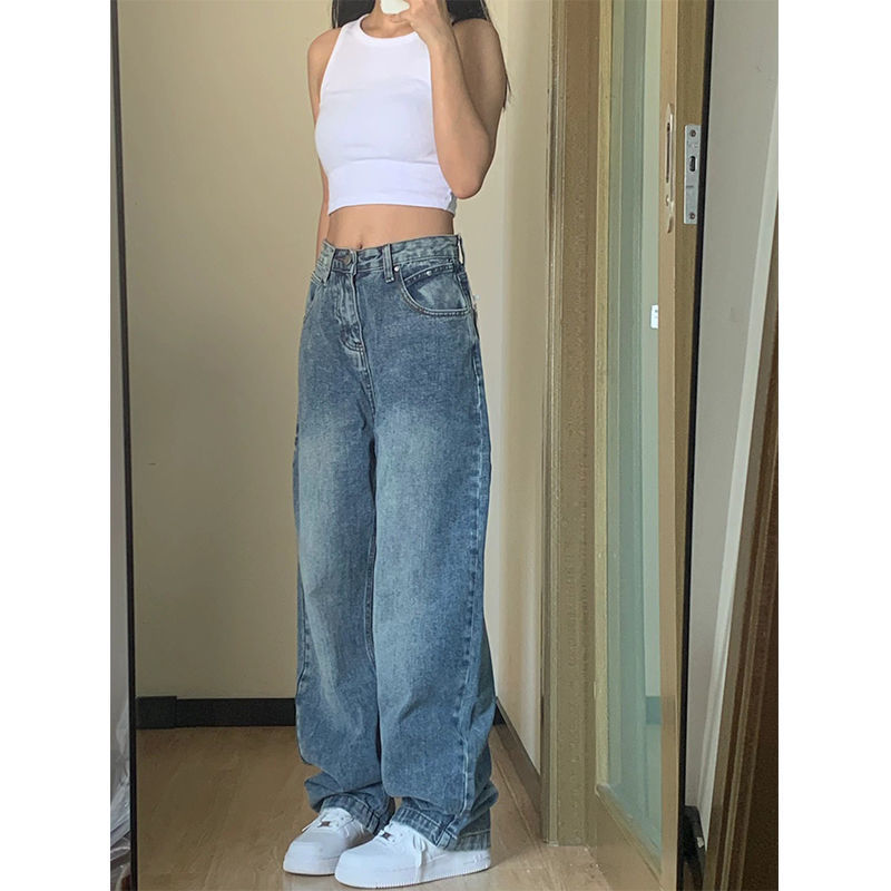Plus Size High Waist Wide Leg Jeans For Women Plus Size High Waist Wide Leg Jeans For Women