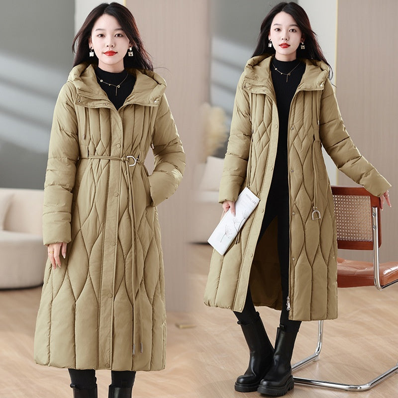 Women's Mid-length Thermal Cotton-padded Coat Women's Mid-length Thermal Cotton-padded Coat