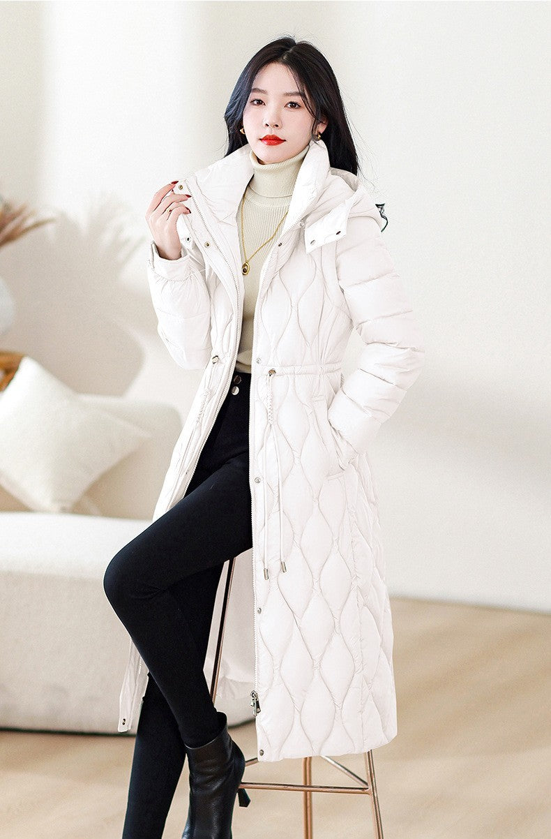 Thickened Cinched Western Style Slim Fit Coat Thickened Cinched Western Style Slim Fit Coat