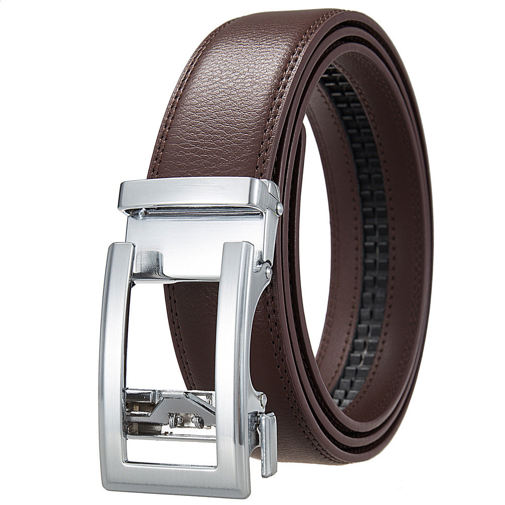 Antique Cowhide Men's Leather Belt Casual Business Comfort Click Belt Antique Cowhide Men's Leather Belt Casual Business Comfort Click Belt