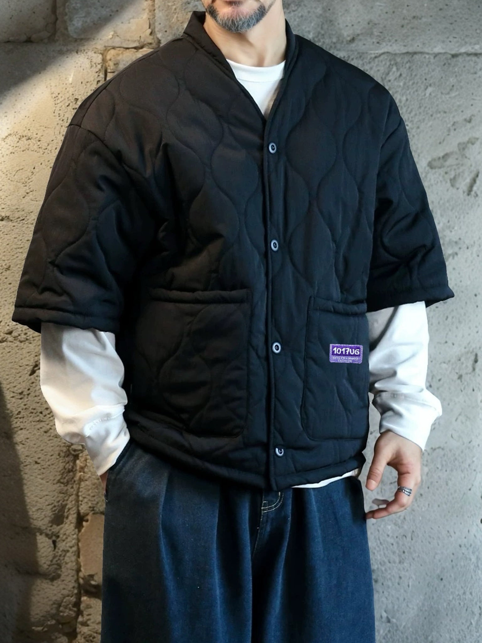 Loose And Warm Cotton Jacket Men's Fashion Work Clothes Coat Loose And Warm Cotton Jacket Men's Fashion Work Clothes Coat