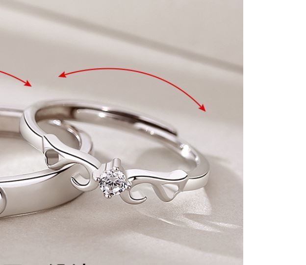 Versatile Men And Women Pair Rings Versatile Fashion Accessories Versatile Men And Women Pair Rings Versatile Fashion Accessories
