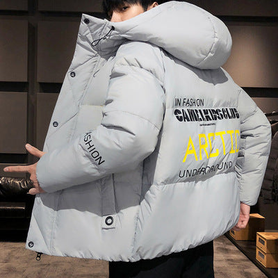 Men's Bakery Coat Cotton Short Winter Jacket Men's Bakery Coat Cotton Short Winter Jacket