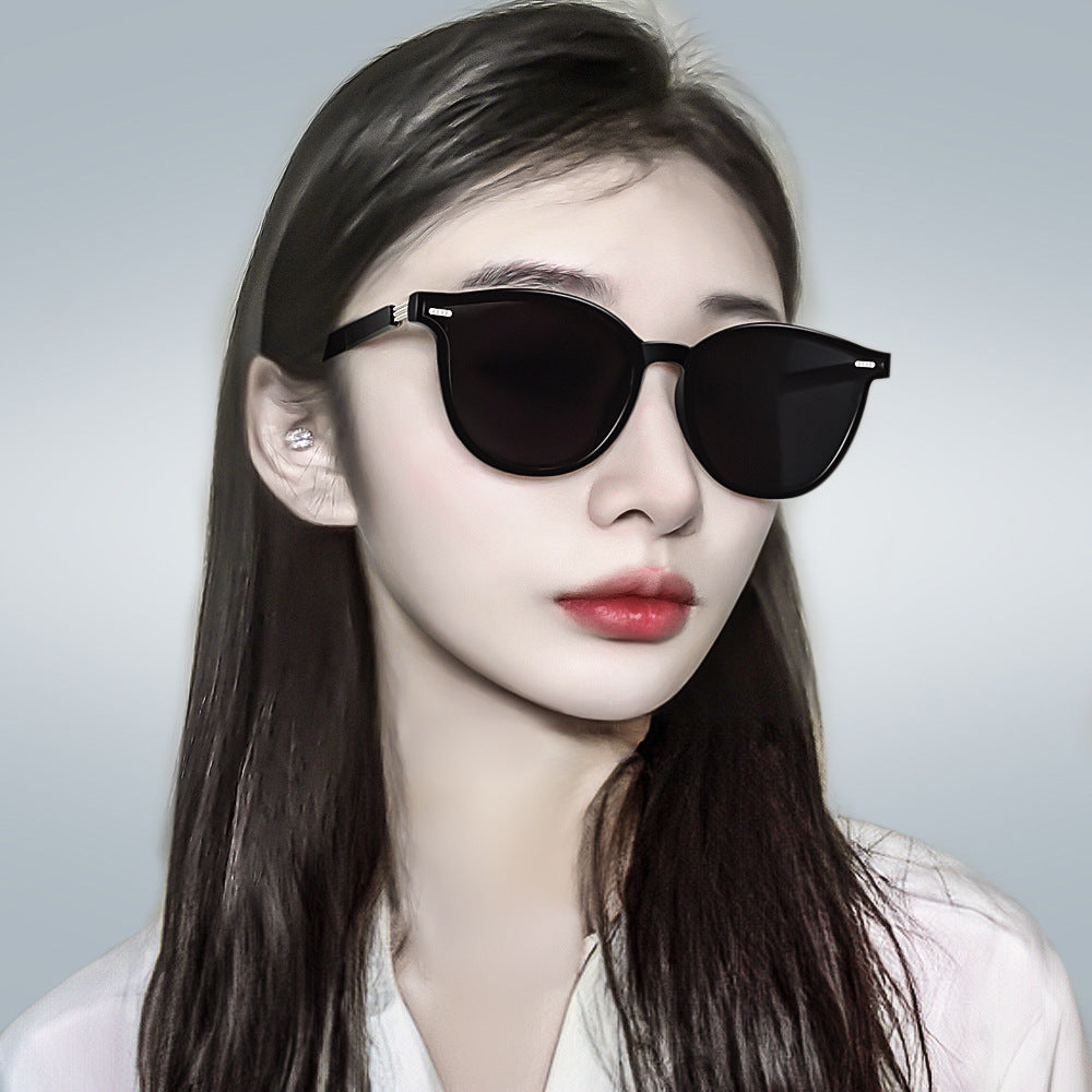 Sunglasses High Sense Reflective Lenses Men And Women Same Style Sun-resistant Sunglasses Sunglasses High Sense Reflective Lenses Men And Women Same Style Sun-resistant Sunglasses