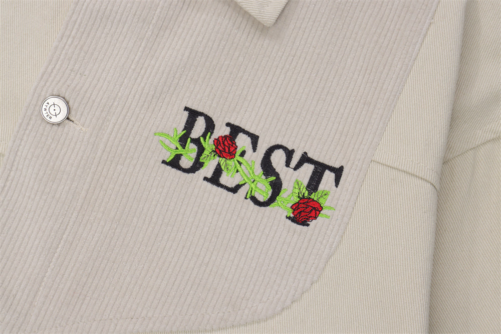 Embroidered Letter Jacket For Men And Women Embroidered Letter Jacket For Men And Women