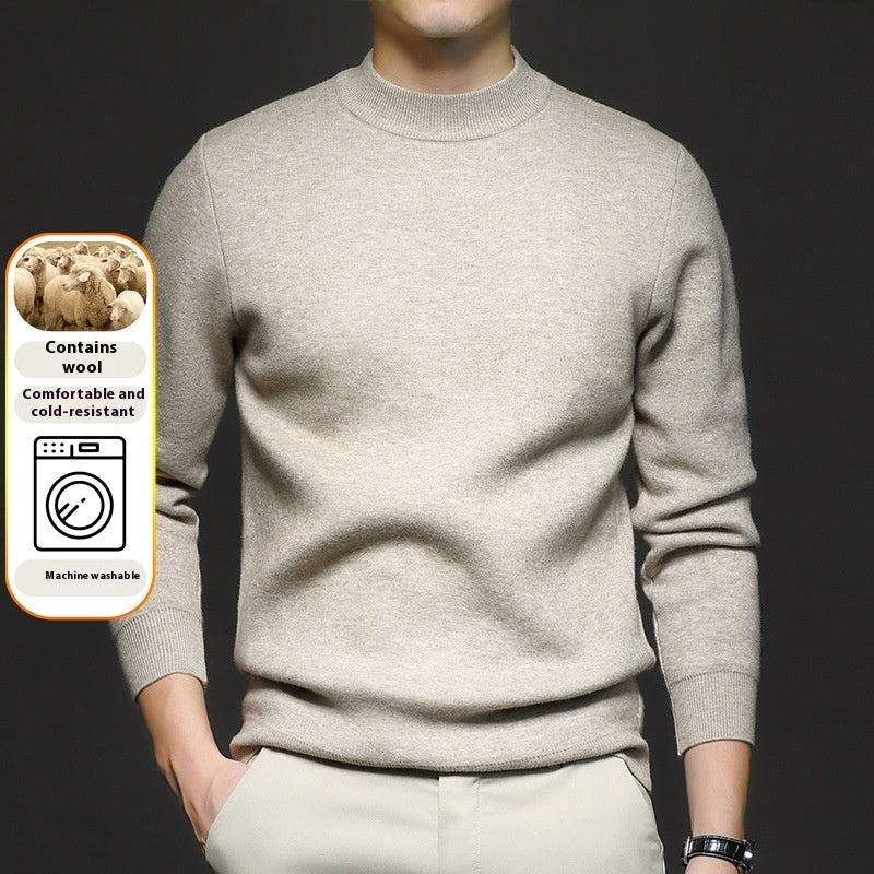 Men's Sweater Worsted Sweater Knitted Long Sleeve Men's Sweater Worsted Sweater Knitted Long Sleeve