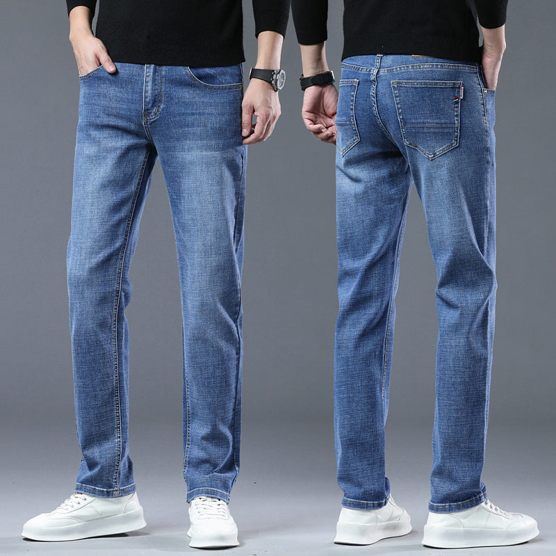 Men's Loose Straight Leg Summer Jeans Men's Loose Straight Leg Summer Jeans