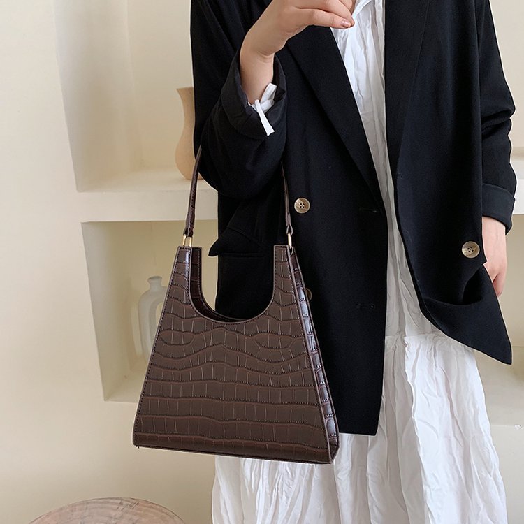 Triangle Alligator Embossed handbag Triangle Alligator Embossed handbag