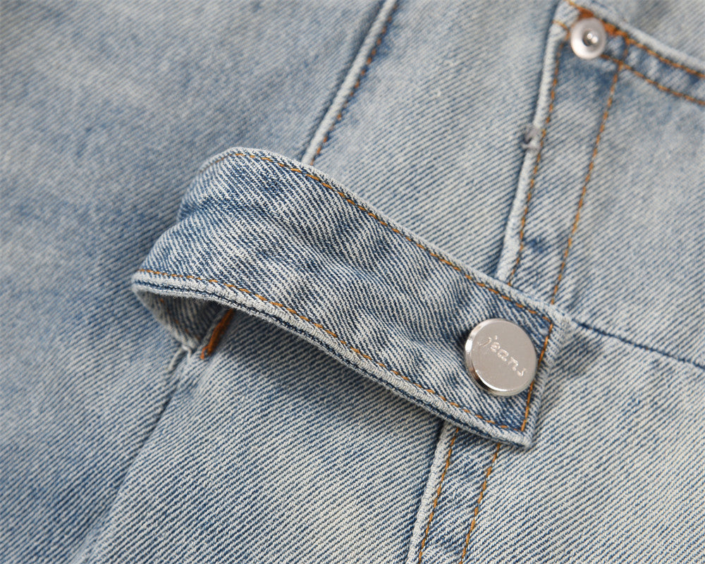 Fashion Personality American Straight Jeans Men Fashion Personality American Straight Jeans Men