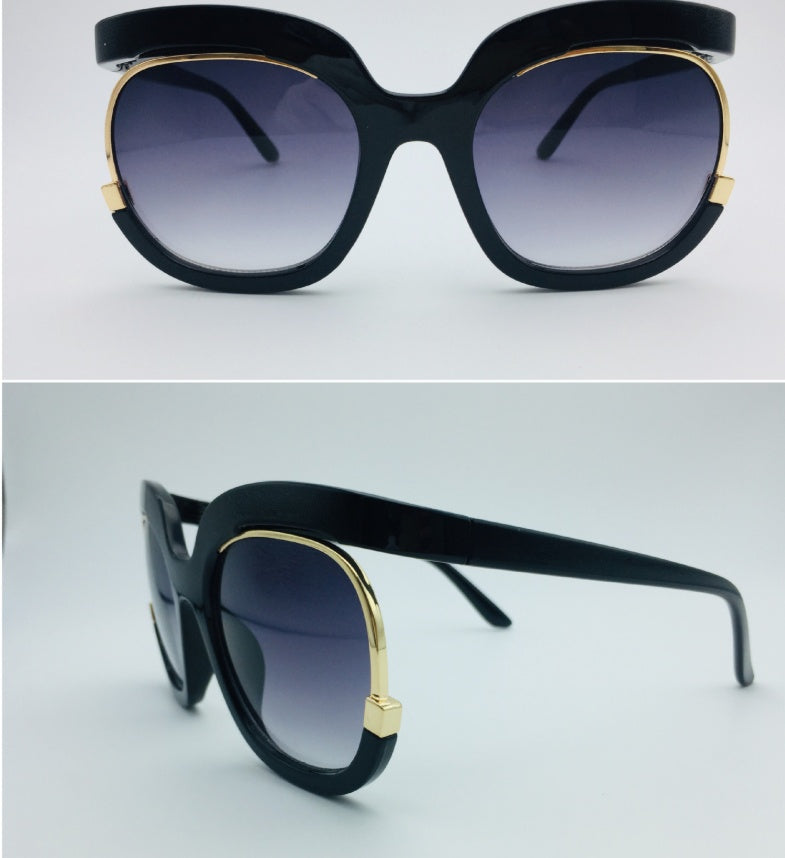 Female flying Sunglasses,Women Cat Eye Half Frame Female flying Sunglasses,Women Cat Eye Half Frame