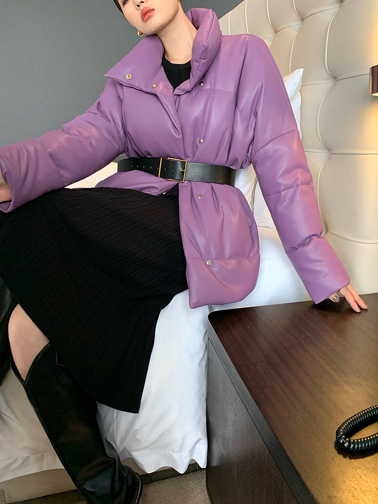 Khaki Short Down Jacket For Women Khaki Short Down Jacket For Women