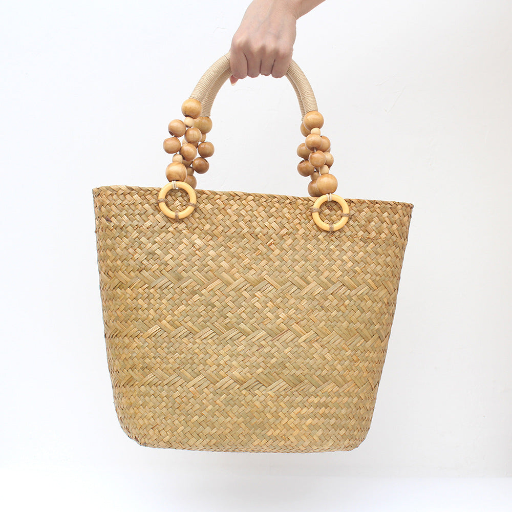 Straw Handbag Retro Large Capacity Straw Handbag Retro Large Capacity