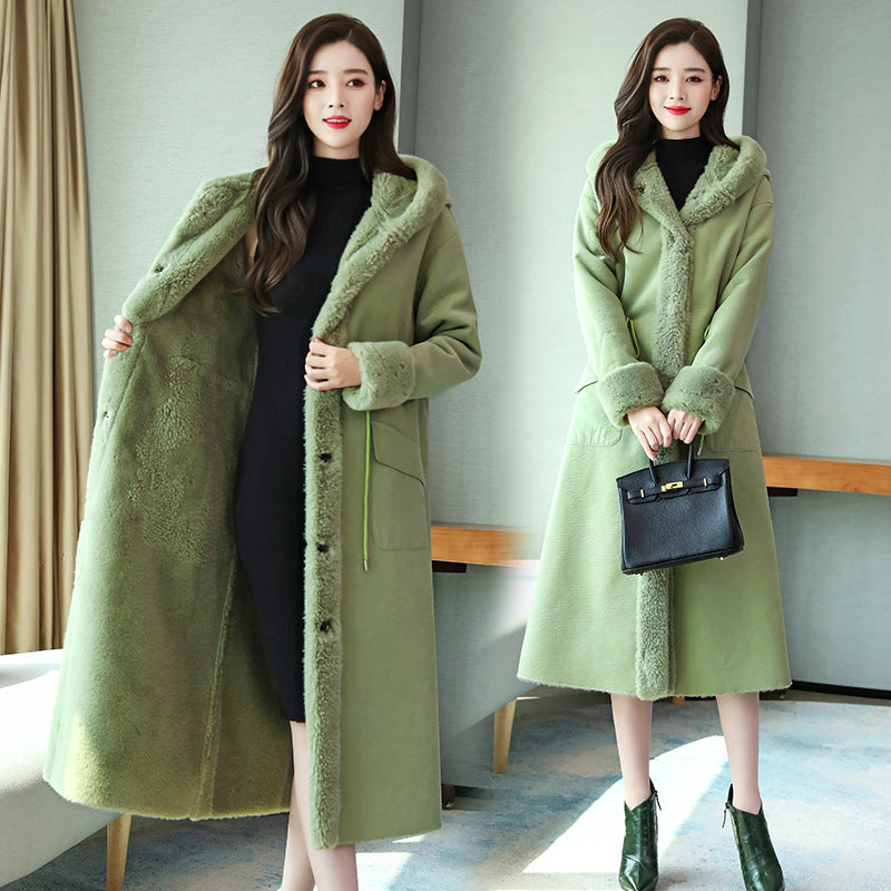 Winter Cotton-padded Jacket Fur Coat Women Winter Cotton-padded Jacket Fur Coat Women