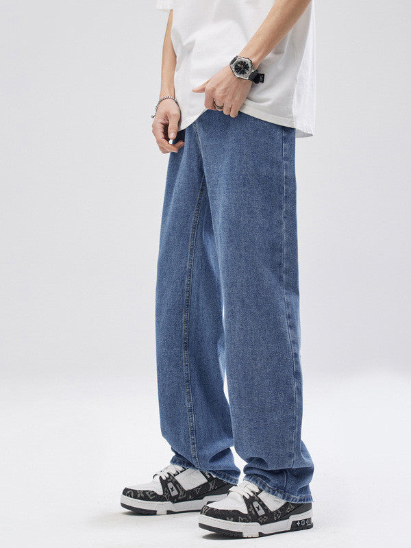 Fashion Personality New Wide Leg Jeans Men Fashion Personality New Wide Leg Jeans Men