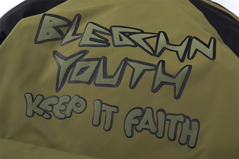 Stand Collar Bread Cotton-padded Jacket For Men Stand Collar Bread Cotton-padded Jacket For Men