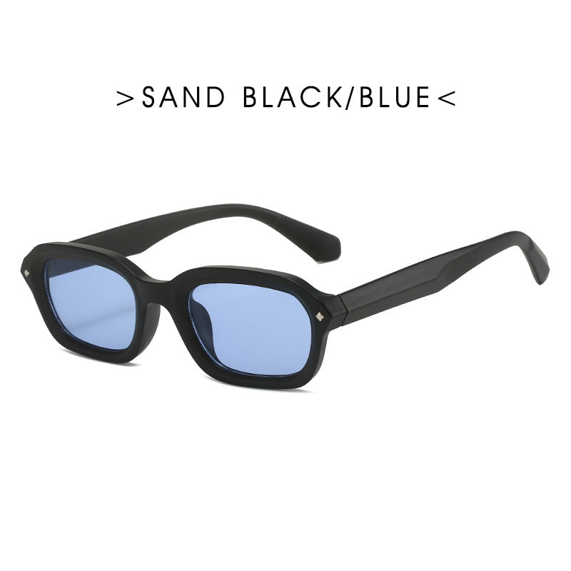 Retro High-grade Narrow Frame Square Sunglasses Women Retro High-grade Narrow Frame Square Sunglasses Women
