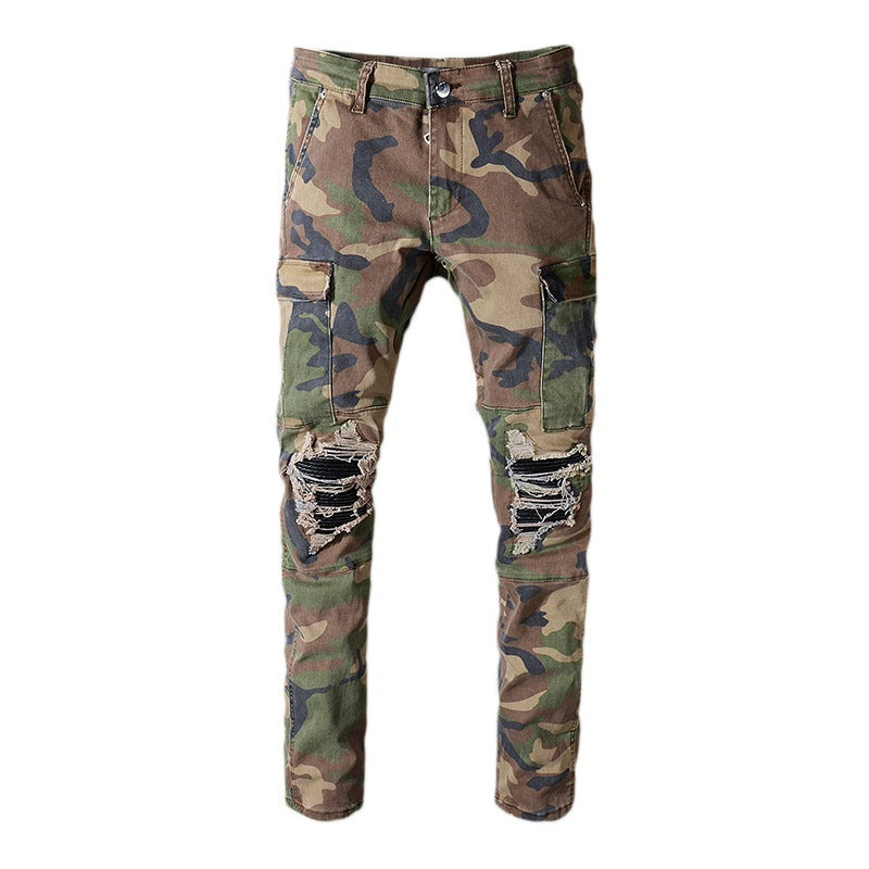 High Street Fashion Ripped Jeans For Men High Street Fashion Ripped Jeans For Men