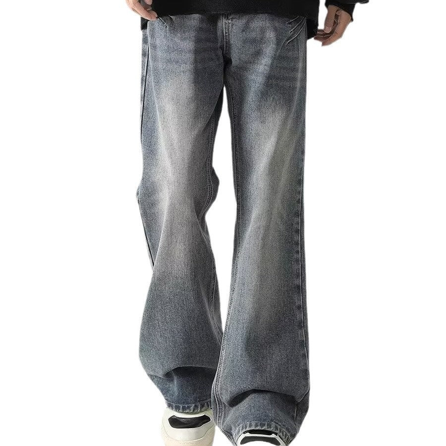 Vintage Jeans Men's Washed Straight Vintage Jeans Men's Washed Straight