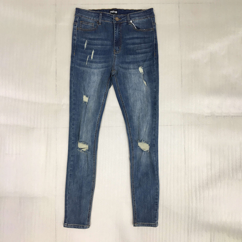 Over the Knee Men Super Skinny Hip Hop Slim Jeans Over the Knee Men Super Skinny Hip Hop Slim Jeans