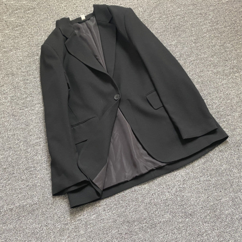 Spring Fashion Black Suit Jacket Women Spring Fashion Black Suit Jacket Women